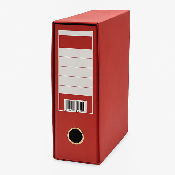 REGISTRATOR A-5 ŠIROKI GTO-LINE - Registrator A-5 crveni