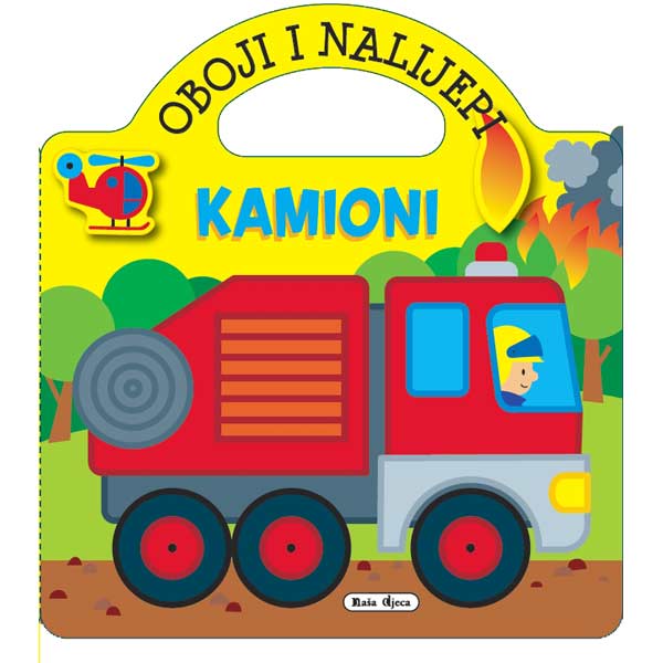 SLIKOVNICA "OBOJI I NALIJEPI" art. 7153/1-4 - Kamioni