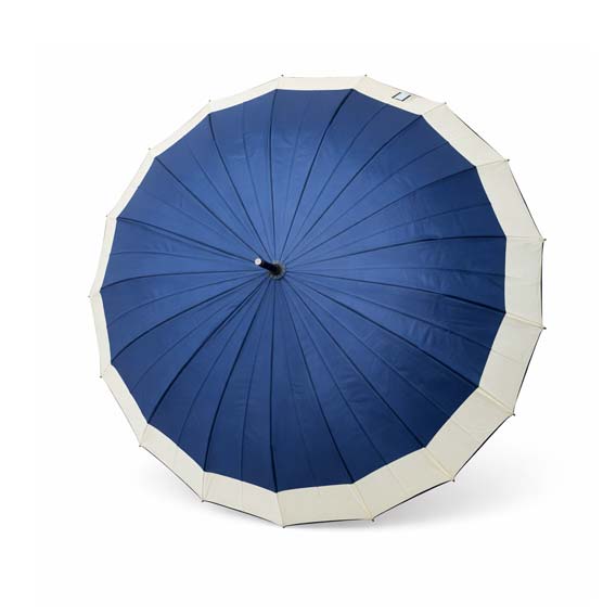 KIŠOBRAN SA ZAOBLJENOM DRŠKOM "LETTIC" art. 869-16 - Kišobran Lettic tamno plava