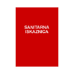 SANITARNA KNJIŽICA III/6-55b