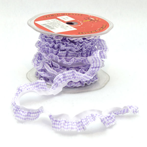 UKRASNA TRAKA 18mm x 10met. NA GUMICI NT-316 - Ukrasna traka-lila