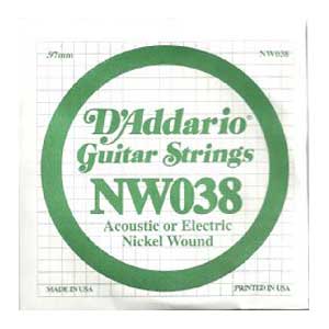 Žica za gitaru 0.38