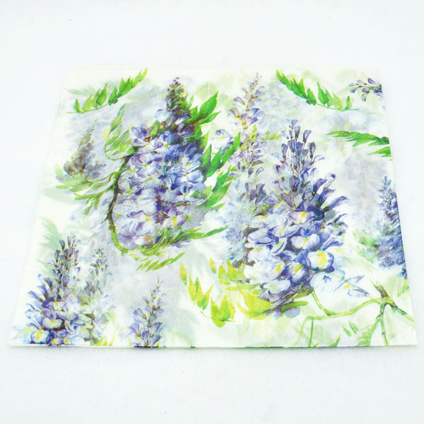 RIŽIN PAPIR 50x50 cm DECOUPAGE - Cvijeće