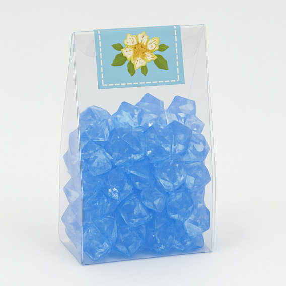 KRISTALI DEKORATIVNI 150 gr. art. 1224 - Svijetlo plava