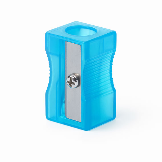 ŠILJILO JEDNOSTRUKO PVC OBIČNO - Prozirno-plava