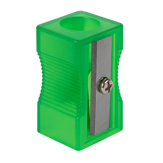 ŠILJILO JEDNOSTRUKO PVC OBIČNO - Prozirno-zelena