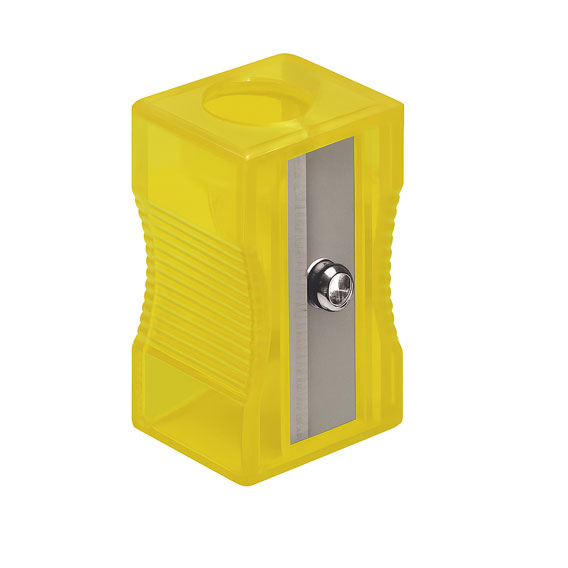 ŠILJILO JEDNOSTRUKO PVC OBIČNO - Prozirno-žuta