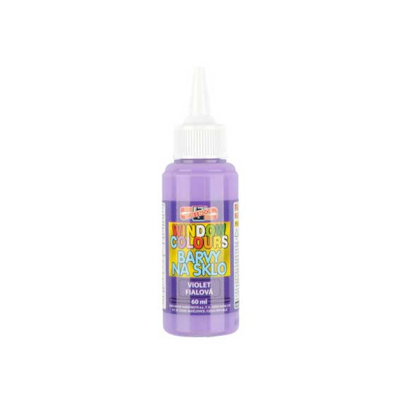 BOJE ZA PROZOR 1/1 60 ml. KOH-I-NOOR / AMOS - Lila