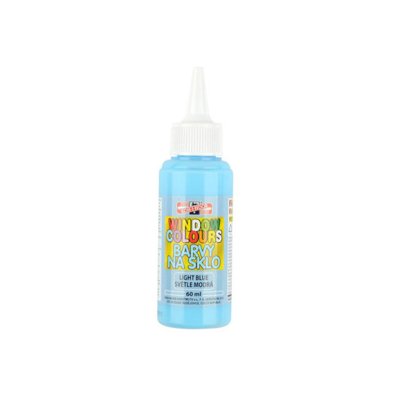 BOJE ZA PROZOR 1/1 60 ml. KOH-I-NOOR / AMOS - Svijetlo plava