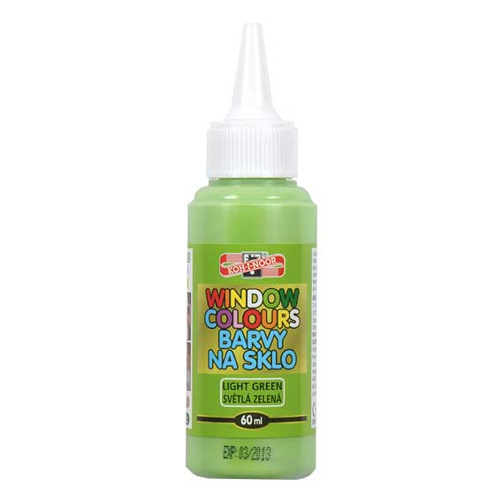 BOJE ZA PROZOR 1/1 60 ml. KOH-I-NOOR / AMOS - Zelena