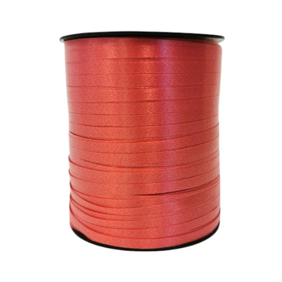 UKRASNA TRAKA 5 mm x 500 met. PASTEL - Crvena