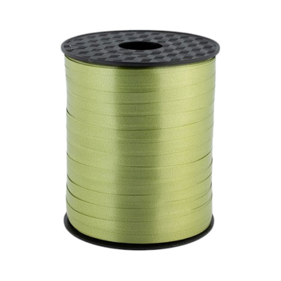UKRASNA TRAKA 5 mm x 500 met. PASTEL - Maslinasto zelena