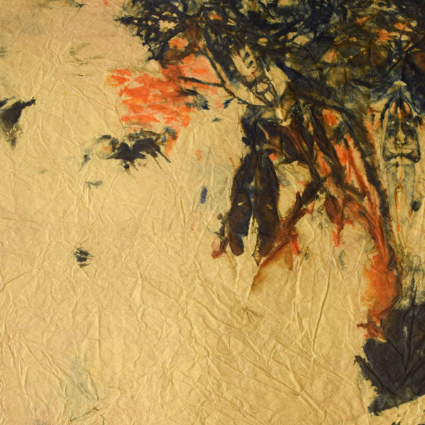 UKRASNI PAPIR 60x80 cm BATIK - Ukrasni papir-svijetlo smeđa