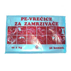 VREĆICE ZA ZAMRZIVAČ 1 kg