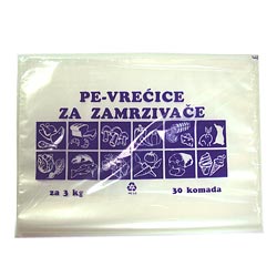 Vrećice za zamrzivač 3 kg
