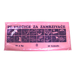 Vrećice za zamrzivač 4 kg