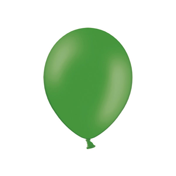 BALONI JEDNOBOJNI fi 25 cm PAPSTAR - Balon zeleni