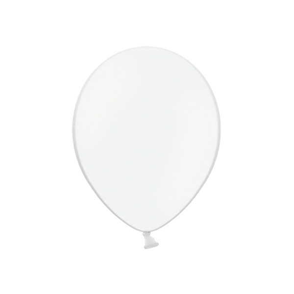 BALONI JEDNOBOJNI fi 25 cm PAPSTAR - Balon bijeli
