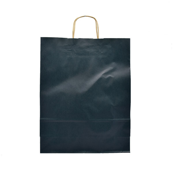 VREĆICA NATRON U BOJI 26x35 cm JEDNOBOJNA - Vrećica ukrasna - tamno plava