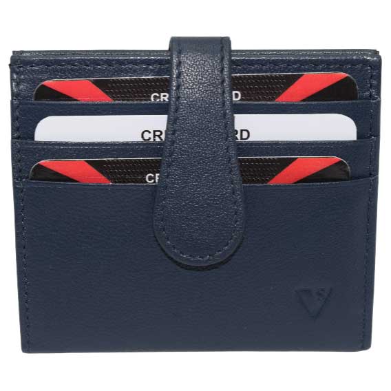 ETUI ZA KARTICE KOŽNI "SERGIO VALENTINI" KS.AL-003 - Etui za vizit karte plava