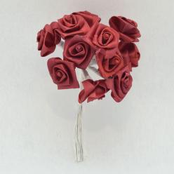 Ružice satenske-bordo