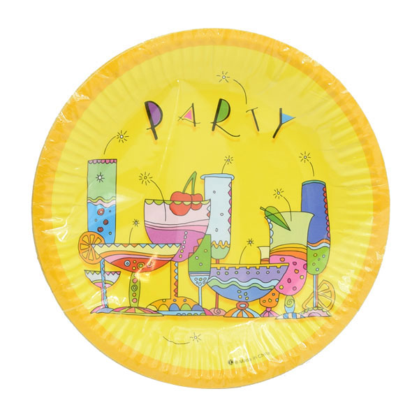 PAPIRNATI TANJURI 6/1 fi 23 cm "PARTY" - Party