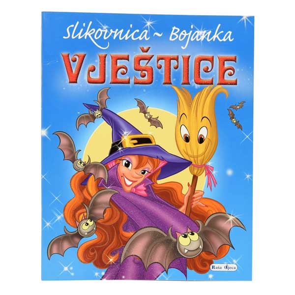 SLIKOVNICA-BOJANKA "VILE I VJEŠTICE" - Vještice-2