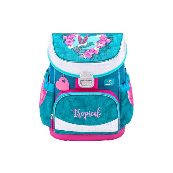 ŠKOLSKA TORBA ANATOMSKA BELMIL "MINI FIT" - Tropical hummingbird