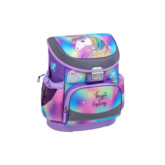 ŠKOLSKA TORBA ANATOMSKA BELMIL "MINI FIT" - Rainbow Unicorn