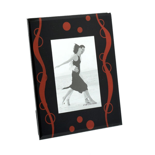 OKVIR ZA SLIKE 22x17 cm STAKLENI (KB) - Okvir crni