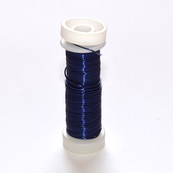 ŽICA U BOJI 0.5 mm x 10 met. LACKDRACHT - Žica-metalik tamno plava