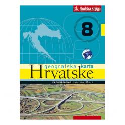 Geografska karta RH