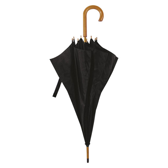 KIŠOBRAN S DRVENOM RUČKOM art. XY9102 - Kišobran XY9102 - crni