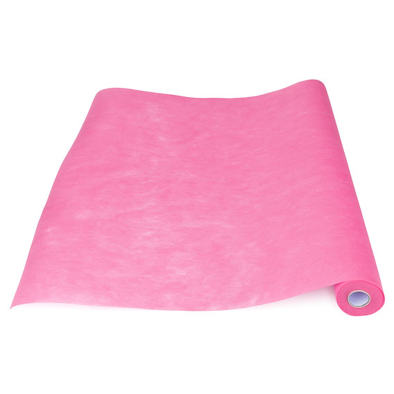 UKRASNA DEKORACIJA 0.6 x 10 met. FLIZELIN - Roza