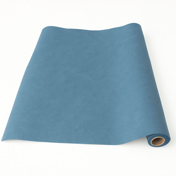 UKRASNA DEKORACIJA 0.6 x 10 met. FLIZELIN - Kameno plava