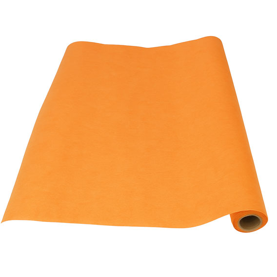 UKRASNA DEKORACIJA 0.6 x 10 met. FLIZELIN - Narančasta