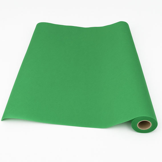 UKRASNA DEKORACIJA 0.6 x 10 met. FLIZELIN - Zelena