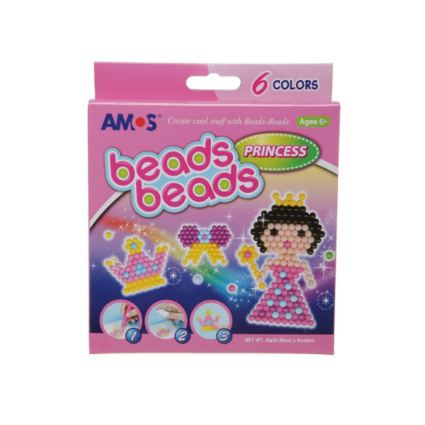 SET 6 BOJA x 80 KUGLICA "BEADS" - Beads-princess