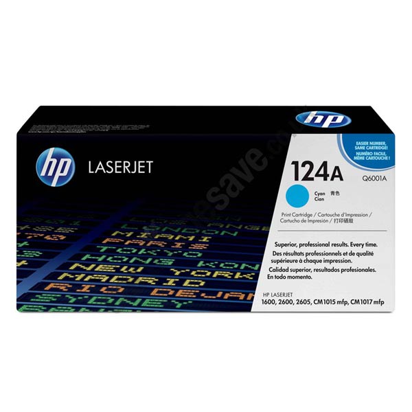 TONER HP Q6001A LJ2600 CYAN ORIGINAL