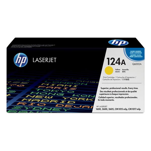 TONER HP Q6002A LJ2600 YELLOW ORIGINAL