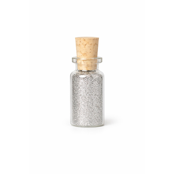 GLITTER PRAH / ZVJEZDICE 8 gr. MARIANNE - Metalik srebrna