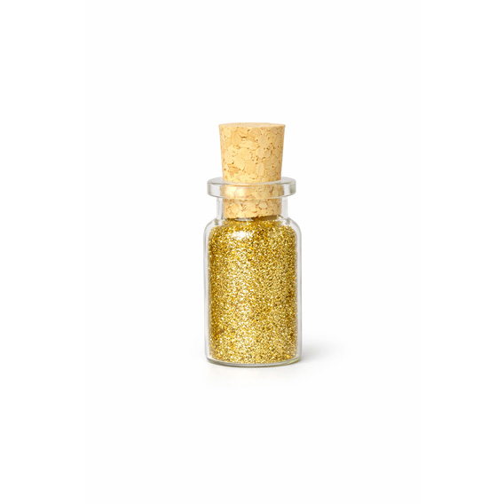 GLITTER PRAH / ZVJEZDICE 8 gr. MARIANNE - Metalik zlatna