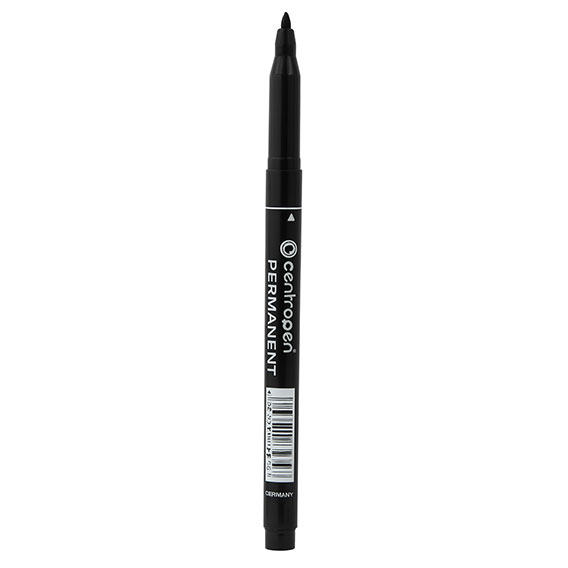 FLOMASTER MARKER PERMANENT 1 mm CENTRO - Flomaster 1 mm - crni ispis
