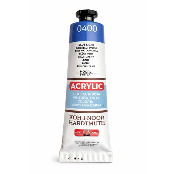 BOJA AKRILNA 40 ml. KOH-I-NOOR 1/1 - Plava