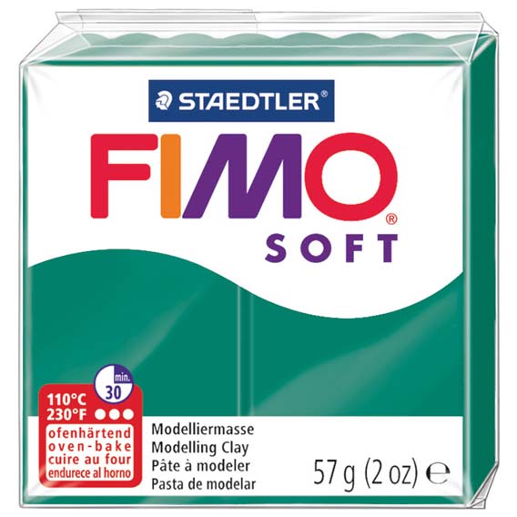 FIMO MASA SOFT / EFFECT 57 gr. - Smaragd