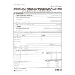 PODACI O ORGANIZACIJSKOJ JEDINICI I-788 PI-2