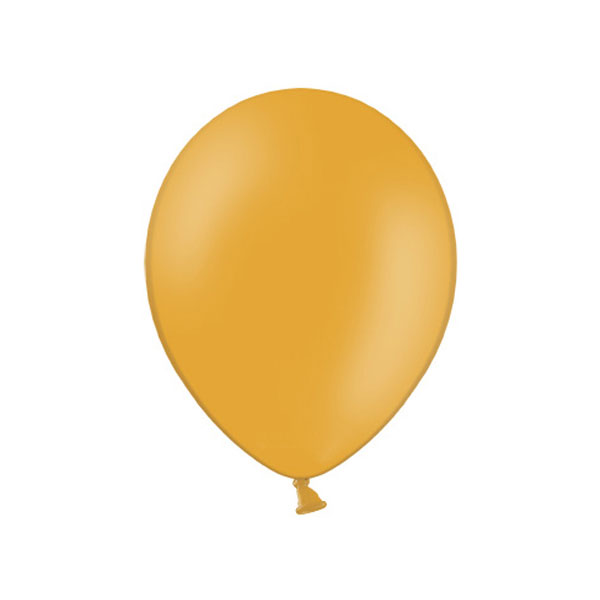 BALONI JEDNOBOJNI fi 33 cm BELBAL PASTELNI - Baloni fi 33 narančasti