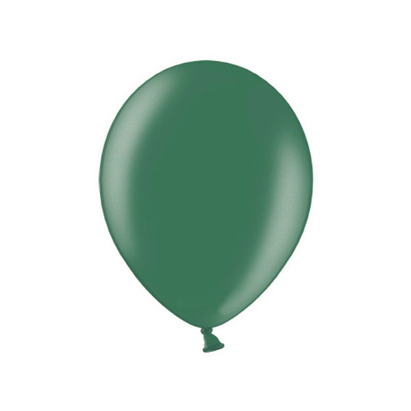 BALONI JEDNOBOJNI fi 33 cm BELBAL METALLIC - Balon zeleni