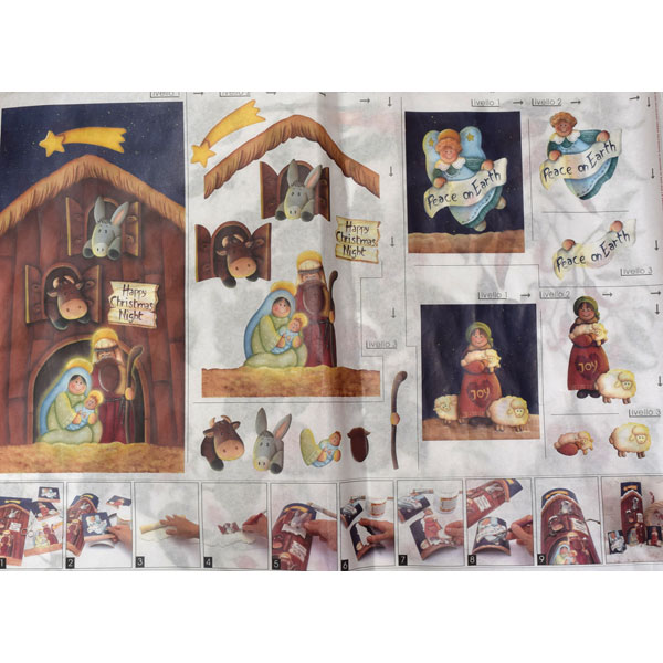 SOFTPAPIR 50x70 cm DECOUPAGE - Božić