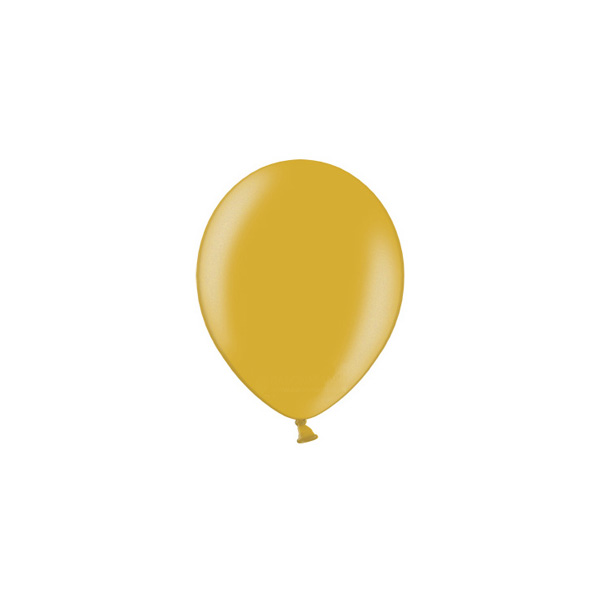 BALONI JEDNOBOJNI fi 15 cm BELBAL - Baloni fi 15 metalik zlatni